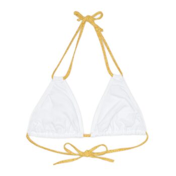 Strappy Triangle Bikini Top (AOP) - Image 10