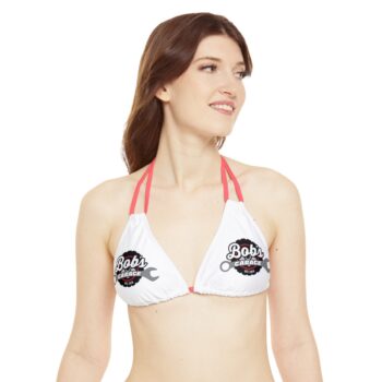 Strappy Triangle Bikini Top (AOP) - Image 27