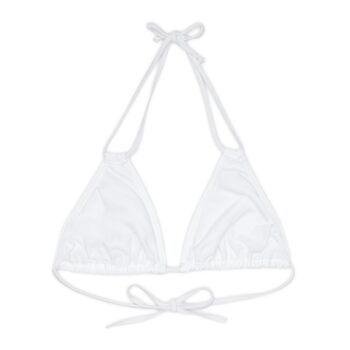 Strappy Triangle Bikini Top (AOP) - Image 6