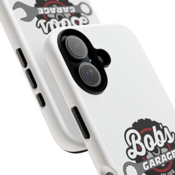 Customizable Tough Phone Case for Garage Enthusiasts - Bob's Garage Est. 2018 - Image 204