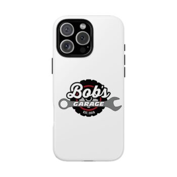 Customizable Tough Phone Case for Garage Enthusiasts - Bob's Garage Est. 2018 - Image 223