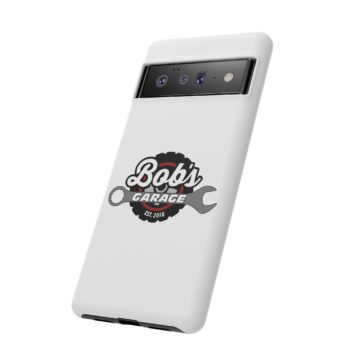 Customizable Tough Phone Case for Garage Enthusiasts - Bob's Garage Est. 2018 - Image 132