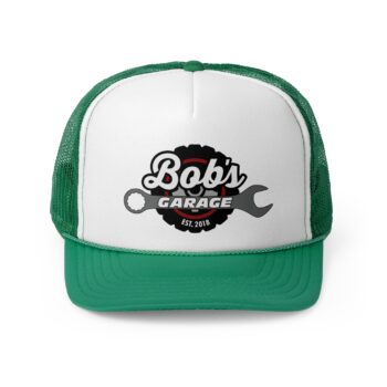 Custom Bob's Garage Trucker Cap | Automotive Style Hat | Perfect Gift for Mechanics & Car Enthusiasts - Image 10