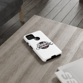 Customizable Tough Phone Case for Garage Enthusiasts - Bob's Garage Est. 2018 - Image 46