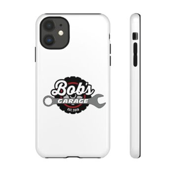 Customizable Tough Phone Case for Garage Enthusiasts - Bob's Garage Est. 2018 - Image 13