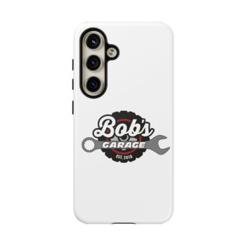 Customizable Tough Phone Case for Garage Enthusiasts - Bob's Garage Est. 2018 - Image 163