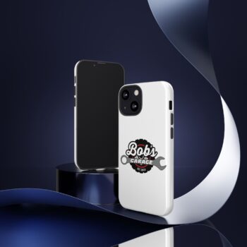 Customizable Tough Phone Case for Garage Enthusiasts - Bob's Garage Est. 2018 - Image 32