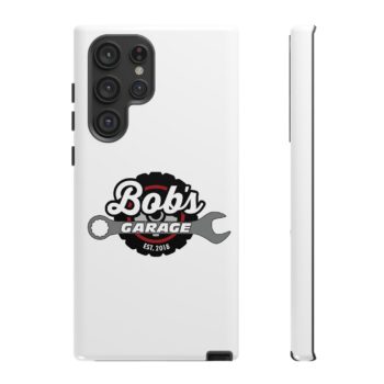 Customizable Tough Phone Case for Garage Enthusiasts - Bob's Garage Est. 2018 - Image 59