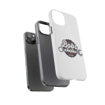 Customizable Tough Phone Case for Garage Enthusiasts - Bob's Garage Est. 2018 - Image 81