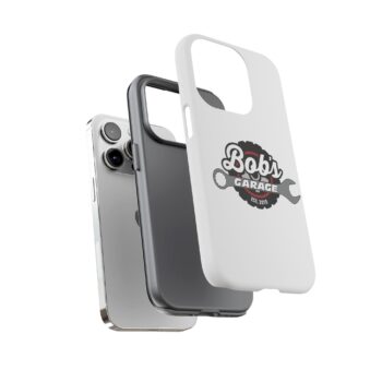 Customizable Tough Phone Case for Garage Enthusiasts - Bob's Garage Est. 2018 - Image 77