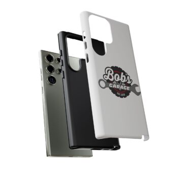 Customizable Tough Phone Case for Garage Enthusiasts - Bob's Garage Est. 2018 - Image 117