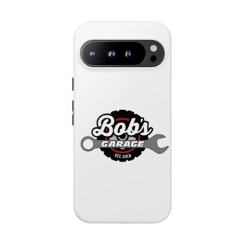 Customizable Tough Phone Case for Garage Enthusiasts - Bob's Garage Est. 2018 - Image 243