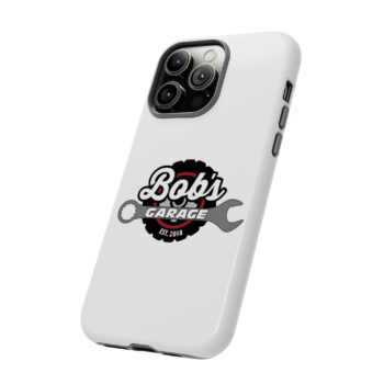 Customizable Tough Phone Case for Garage Enthusiasts - Bob's Garage Est. 2018 - Image 88