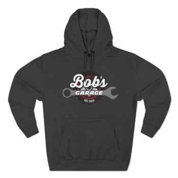 Three-Panel Fleece Hoodie - Image 10