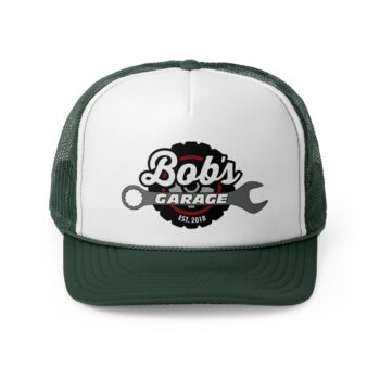 Custom Bob's Garage Trucker Cap | Automotive Style Hat | Perfect Gift for Mechanics & Car Enthusiasts - Image 14