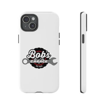 Customizable Tough Phone Case for Garage Enthusiasts - Bob's Garage Est. 2018 - Image 141