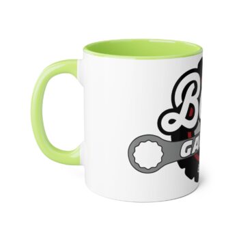 Personalized Garage Accent Mug for Car Enthusiasts - 11oz Black Handle Coffee Cup - Image 15