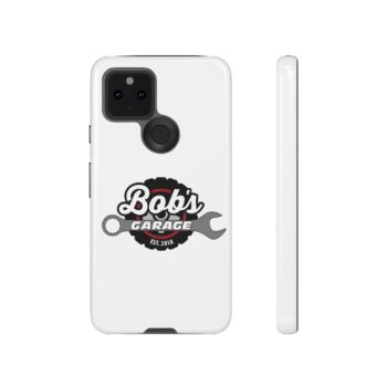 Customizable Tough Phone Case for Garage Enthusiasts - Bob's Garage Est. 2018 - Image 43