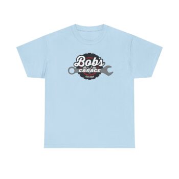 Custom Unisex Heavy Cotton Tee - 'Bob's Garage' - Perfect for Mechanics and Car Enthusiasts - Image 19