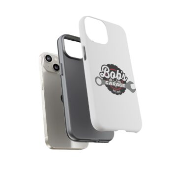 Customizable Tough Phone Case for Garage Enthusiasts - Bob's Garage Est. 2018 - Image 69