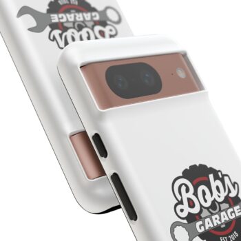 Customizable Tough Phone Case for Garage Enthusiasts - Bob's Garage Est. 2018 - Image 196