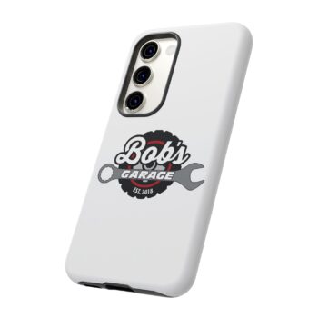 Customizable Tough Phone Case for Garage Enthusiasts - Bob's Garage Est. 2018 - Image 100