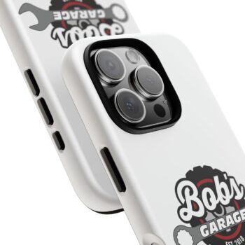 Customizable Tough Phone Case for Garage Enthusiasts - Bob's Garage Est. 2018 - Image 220