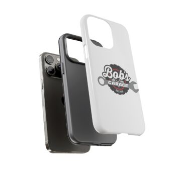 Customizable Tough Phone Case for Garage Enthusiasts - Bob's Garage Est. 2018 - Image 89