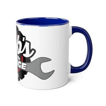 Personalized Garage Accent Mug for Car Enthusiasts - 11oz Black Handle Coffee Cup - Image 13