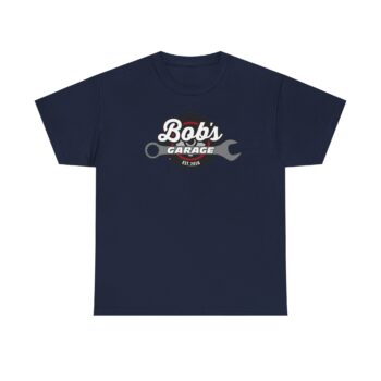 Custom Unisex Heavy Cotton Tee - 'Bob's Garage' - Perfect for Mechanics and Car Enthusiasts - Image 27