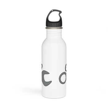 Personalized Stainless Steel Water Bottle - Bob's Garage Design - Perfect for Car Enthusiasts - Image 3