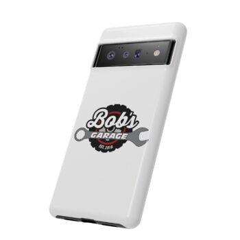 Customizable Tough Phone Case for Garage Enthusiasts - Bob's Garage Est. 2018 - Image 128