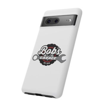 Customizable Tough Phone Case for Garage Enthusiasts - Bob's Garage Est. 2018 - Image 124