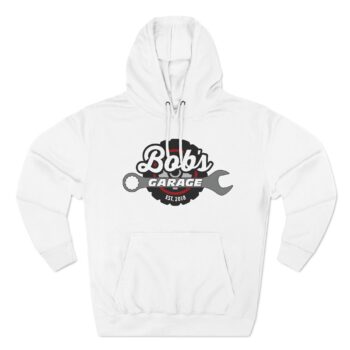 Three-Panel Fleece Hoodie - Image 2