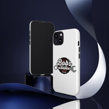 Customizable Tough Phone Case for Garage Enthusiasts - Bob's Garage Est. 2018 - Image 28