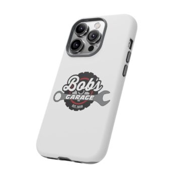 Customizable Tough Phone Case for Garage Enthusiasts - Bob's Garage Est. 2018 - Image 76