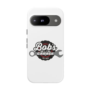 Customizable Tough Phone Case for Garage Enthusiasts - Bob's Garage Est. 2018 - Image 234