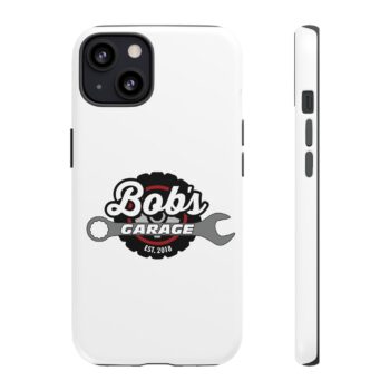 Customizable Tough Phone Case for Garage Enthusiasts - Bob's Garage Est. 2018 - Image 29