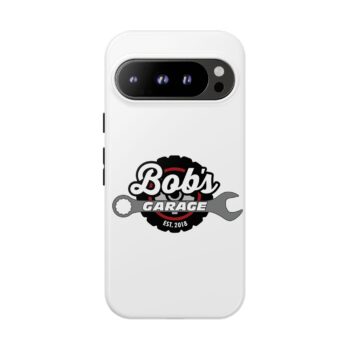 Customizable Tough Phone Case for Garage Enthusiasts - Bob's Garage Est. 2018 - Image 237