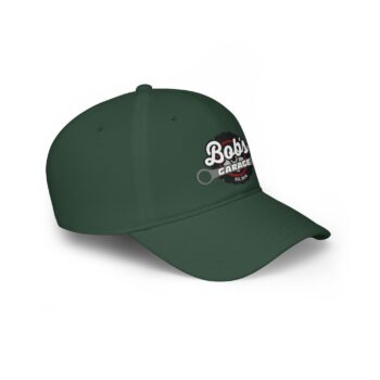 Personalized Bob's Garage Low Profile Baseball Cap | Red Cap for Car Enthusiasts - Image 11