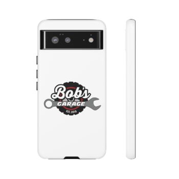 Customizable Tough Phone Case for Garage Enthusiasts - Bob's Garage Est. 2018 - Image 49