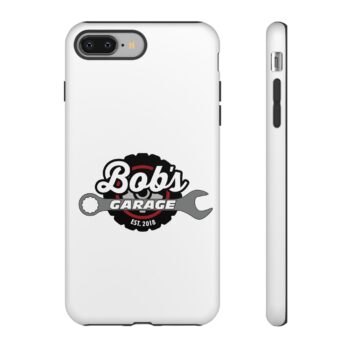 Customizable Tough Phone Case for Garage Enthusiasts - Bob's Garage Est. 2018 - Image 4