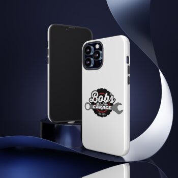 Customizable Tough Phone Case for Garage Enthusiasts - Bob's Garage Est. 2018 - Image 40