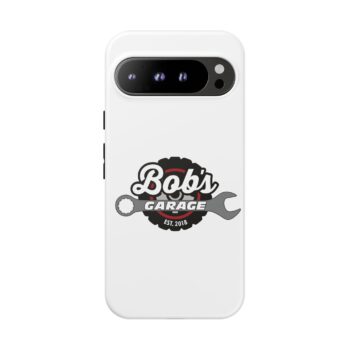 Customizable Tough Phone Case for Garage Enthusiasts - Bob's Garage Est. 2018 - Image 246