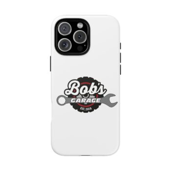 Customizable Tough Phone Case for Garage Enthusiasts - Bob's Garage Est. 2018 - Image 227