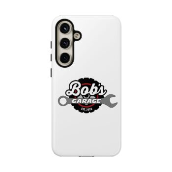 Customizable Tough Phone Case for Garage Enthusiasts - Bob's Garage Est. 2018 - Image 167