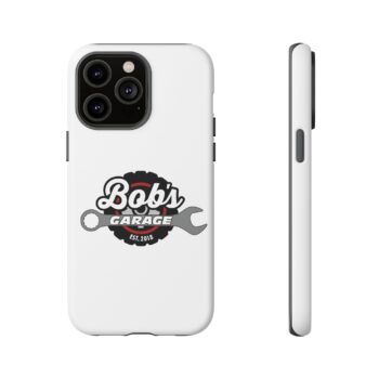 Customizable Tough Phone Case for Garage Enthusiasts - Bob's Garage Est. 2018 - Image 91