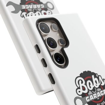 Customizable Tough Phone Case for Garage Enthusiasts - Bob's Garage Est. 2018 - Image 180