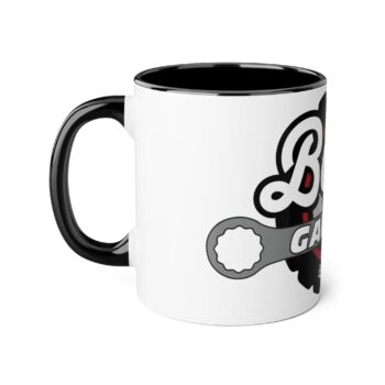 Personalized Garage Accent Mug for Car Enthusiasts - 11oz Black Handle Coffee Cup - Image 7