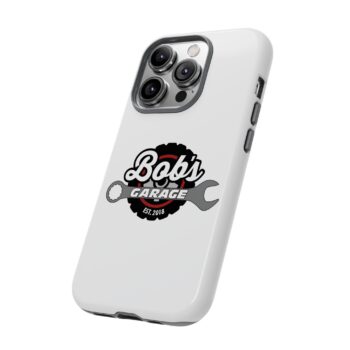 Customizable Tough Phone Case for Garage Enthusiasts - Bob's Garage Est. 2018 - Image 72